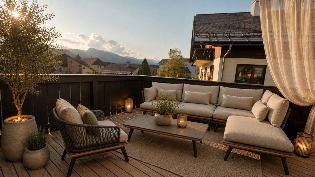 Visualisierung Terrasse