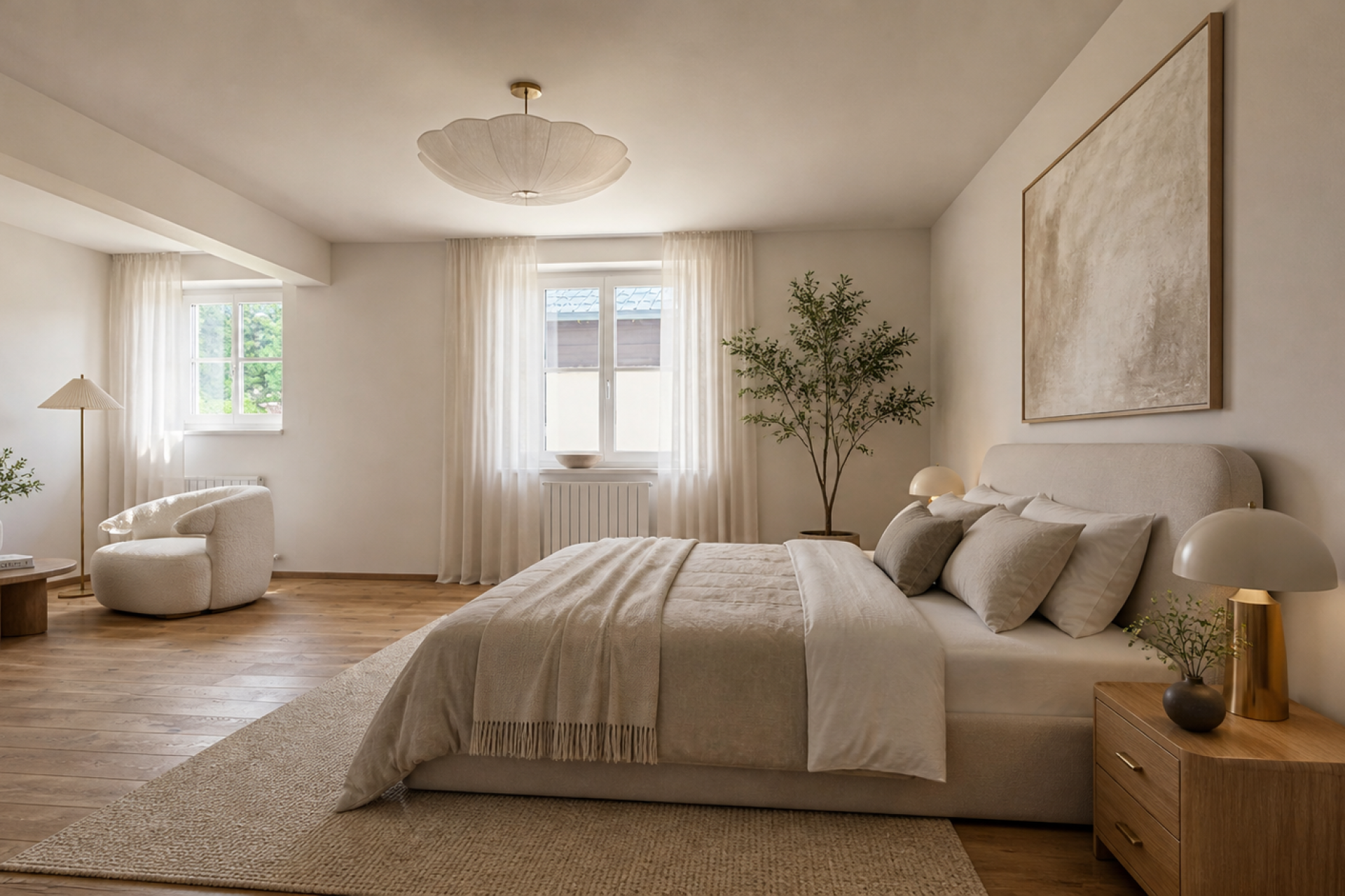 Visualisierung Schlafzimmer