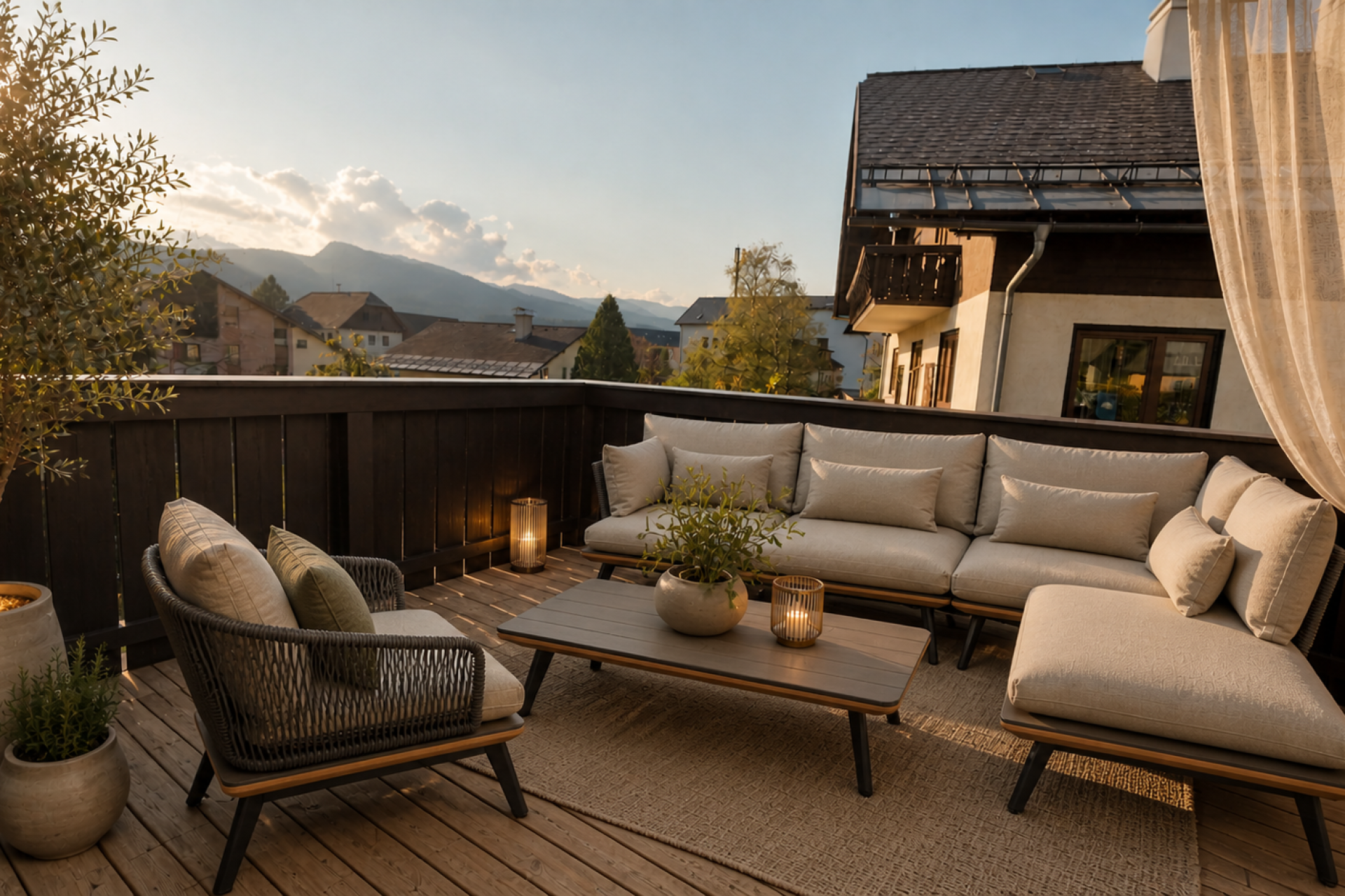 Visualisierung Terrasse